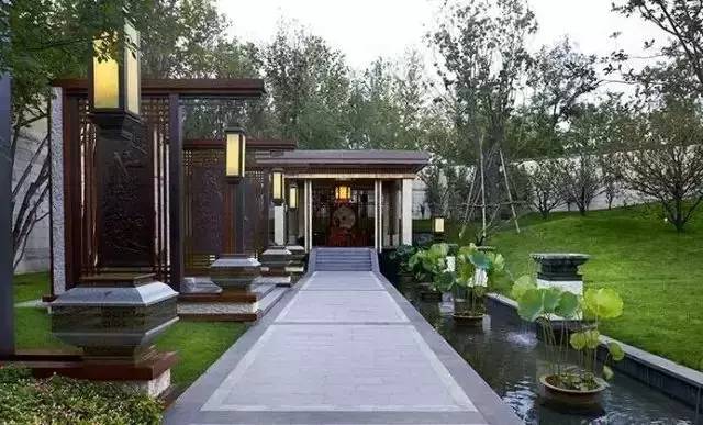 論新中式建筑中的景觀手法，傳統(tǒng)藝術構造