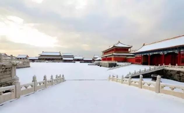 最美中國(guó)古建筑：紫禁城下雪了！