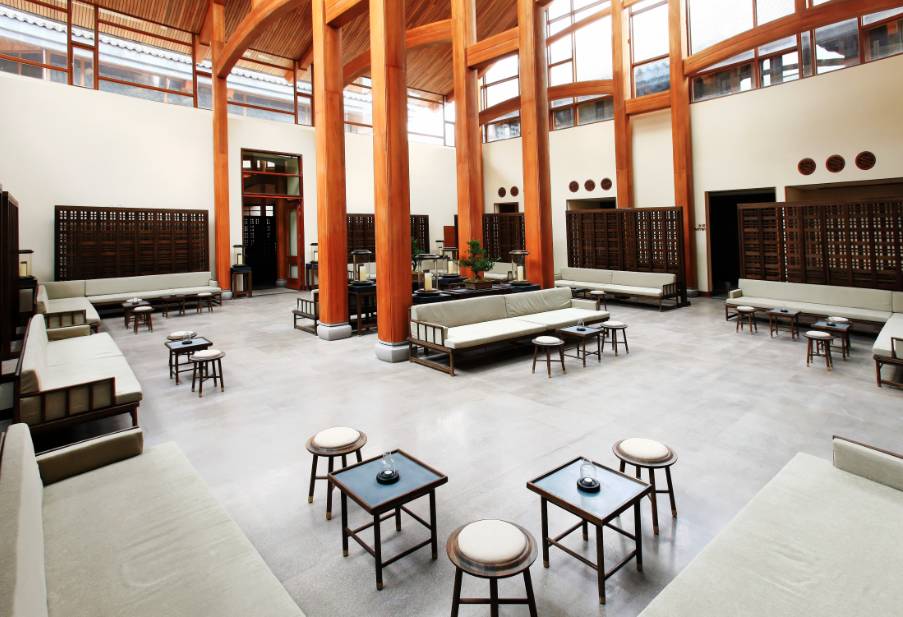 新中式建筑，柏聯(lián)中式酒店