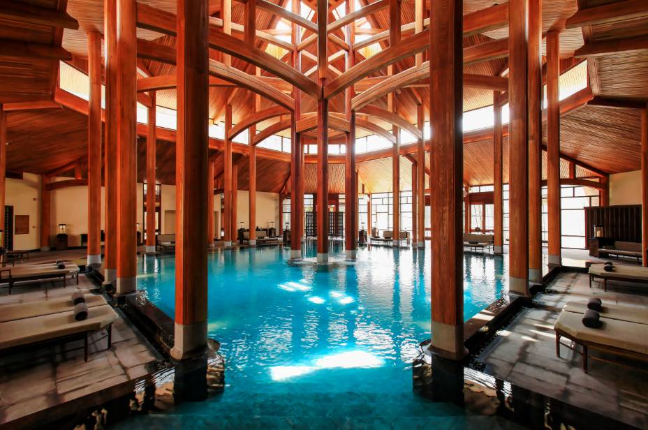 新中式建筑，柏聯(lián)中式酒店