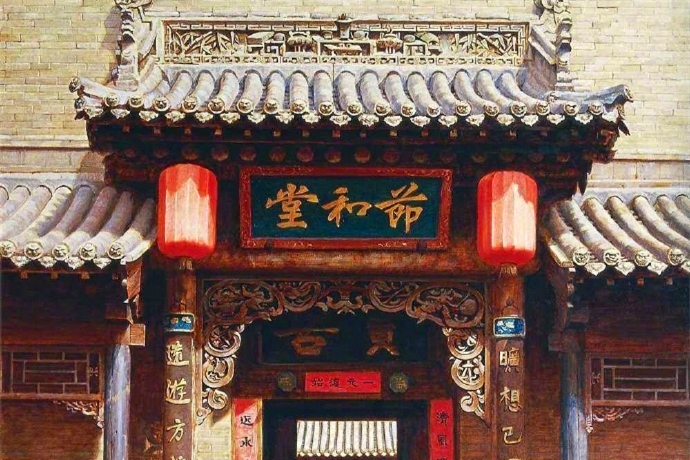 中式建筑，中國傳統(tǒng)老宅院