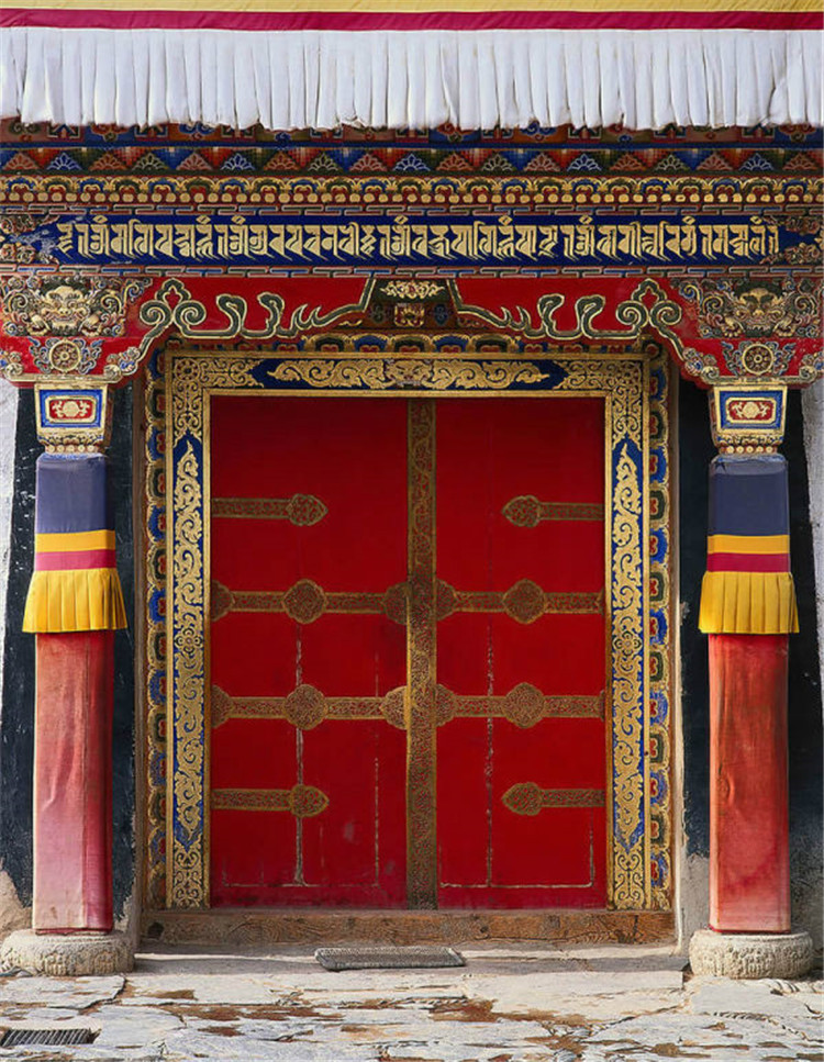 古建筑中國風(fēng)精致古門欣賞