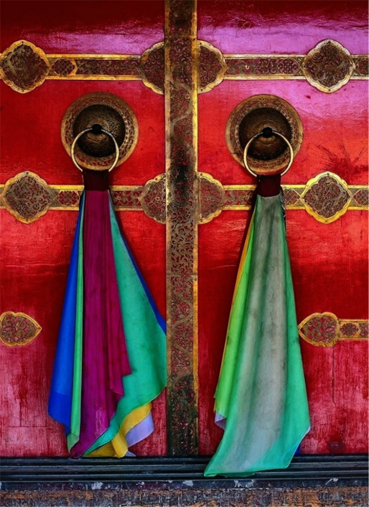 古建筑中國風(fēng)精致古門欣賞