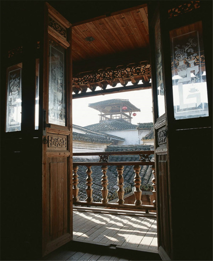 古建筑中國風(fēng)精致古門欣賞