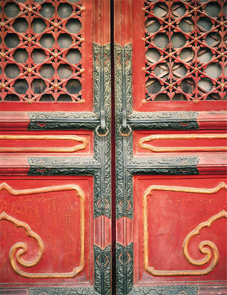 古建筑中國風(fēng)精致古門欣賞
