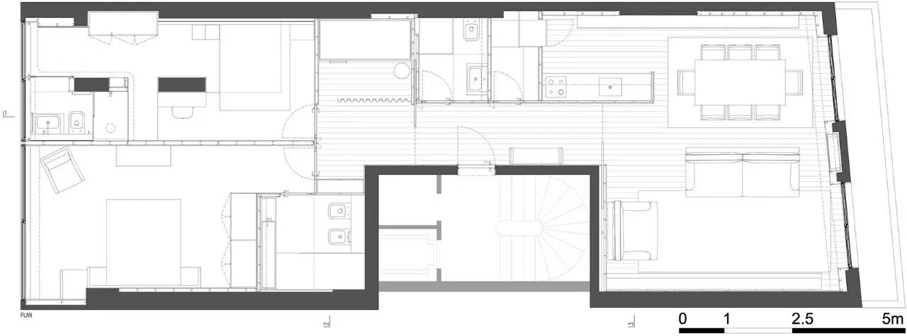 極簡原木海邊度假小屋，中式裝修設計