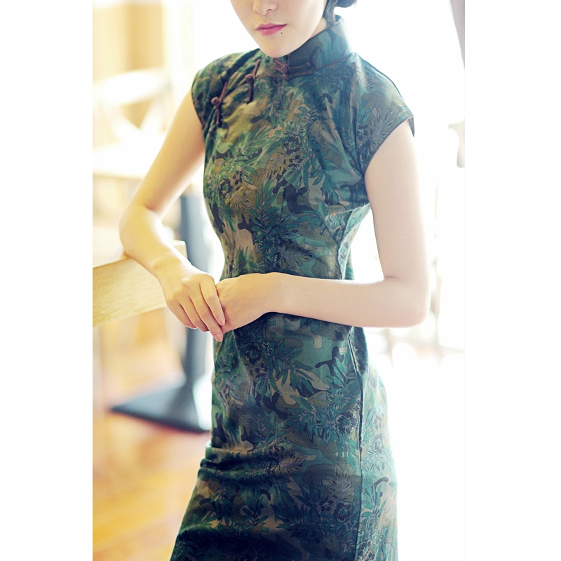 5款芊芊淑女旗袍，中國(guó)古典旗袍裙