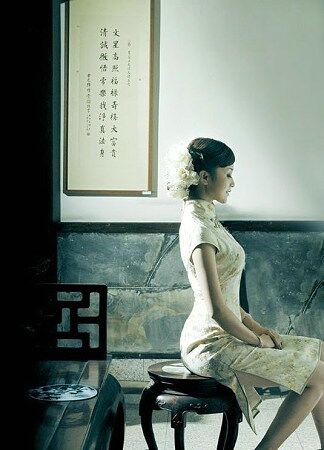 5款芊芊淑女旗袍，中國(guó)古典旗袍裙