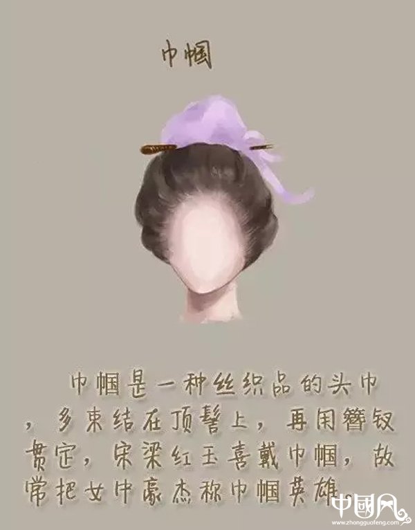 中國風女子古裝發(fā)型參考（四）