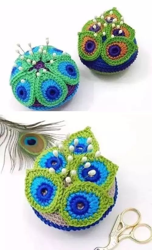孔雀羽毛編織作品，驚艷眾人！