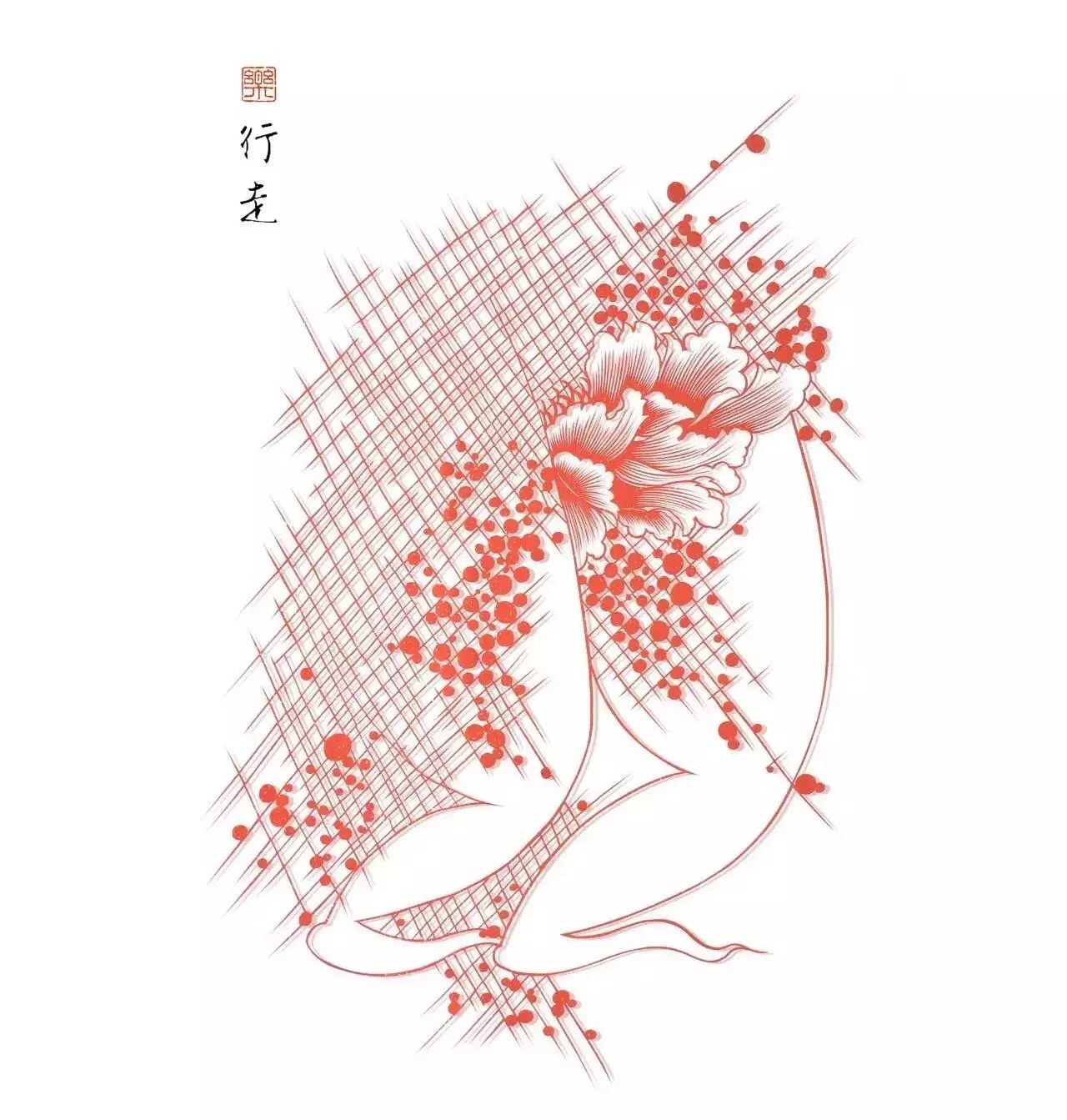 剪紙藝術(shù)作品：一次鏤空一根線條的信仰！