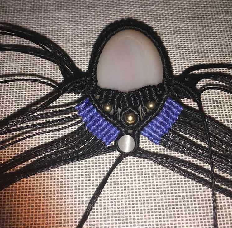 超細致的手工編織制作作品中國風臉譜刀馬旦伶