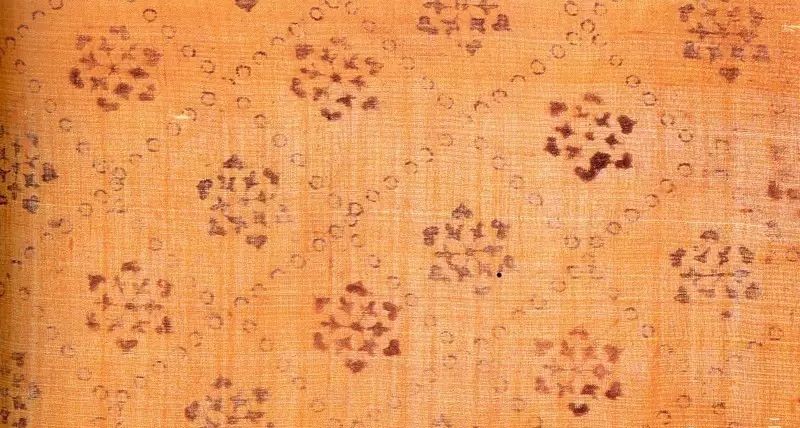 最華麗的傳統(tǒng)花布，《源氏物語》的中國絲織品