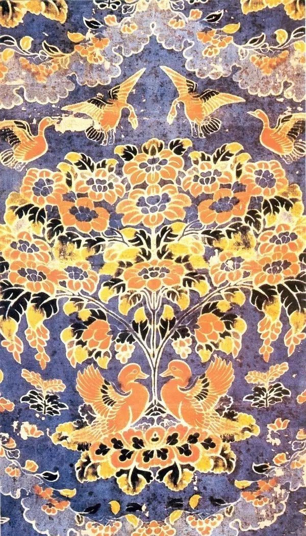 最華麗的傳統(tǒng)花布，《源氏物語》的中國絲織品