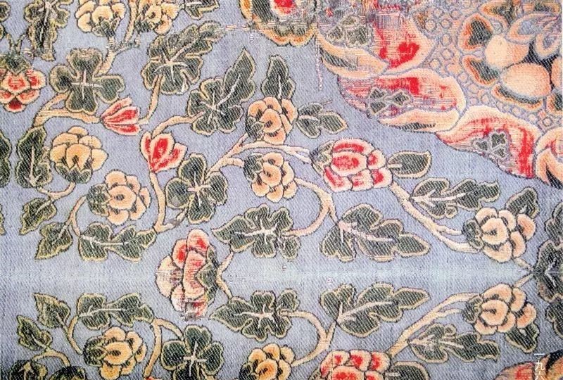 最華麗的傳統(tǒng)花布，《源氏物語》的中國絲織品