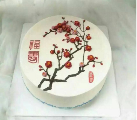 彩繪圖片，彩繪蛋糕