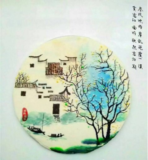 彩繪圖片，彩繪蛋糕