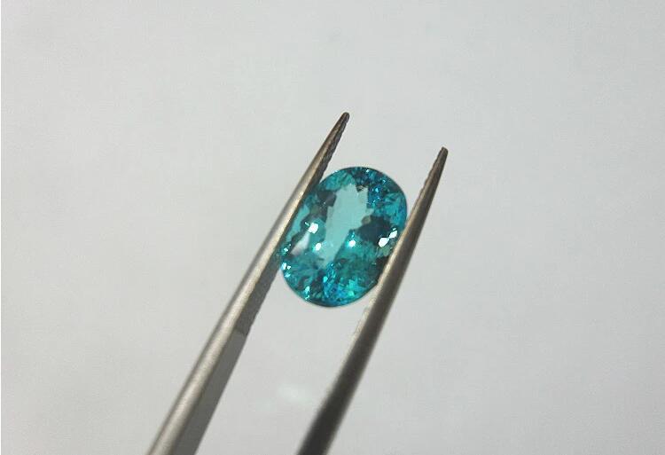 藍(lán)碧璽裸石戒面，碧璽的功效與作用
