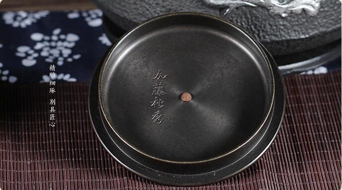 日本鐵壺純手工鑲銀茶壺，日本鐵壺歷史