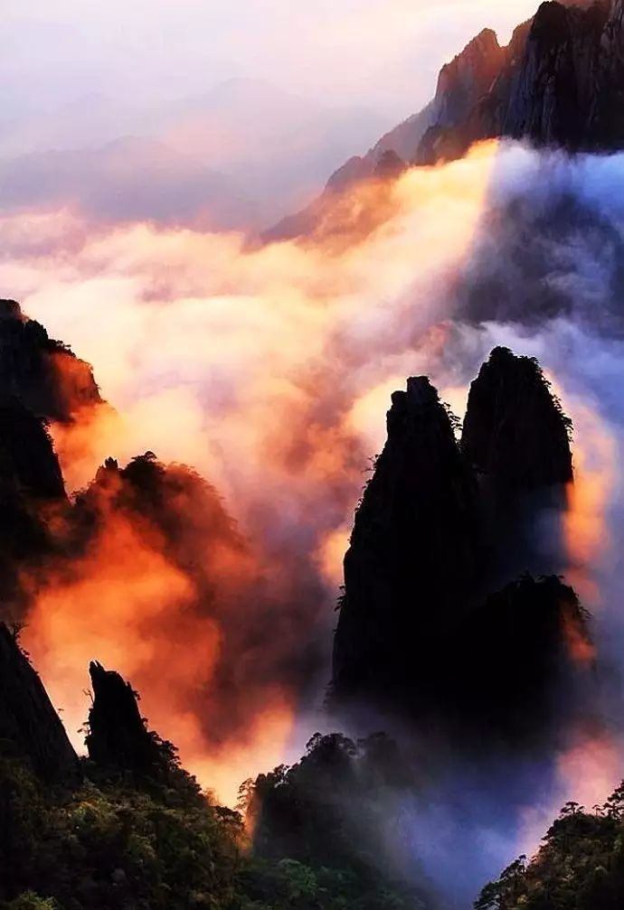 大美黃山：40幅黃山風(fēng)景攝影！