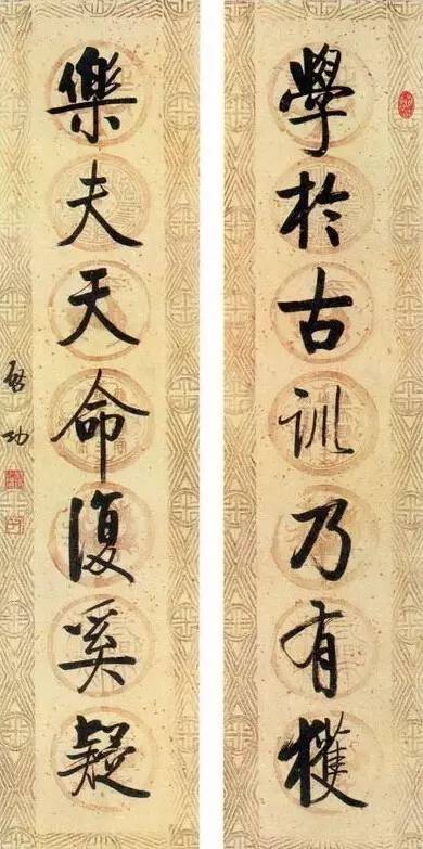 20幅養(yǎng)神書法對聯(lián)，字字暖心窩！