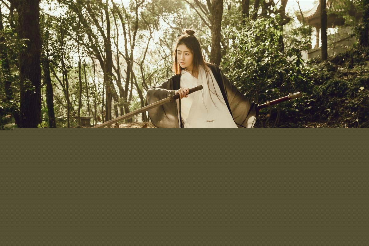 劍落秋-古裝攝影：韶華白首，不過浮生一闕