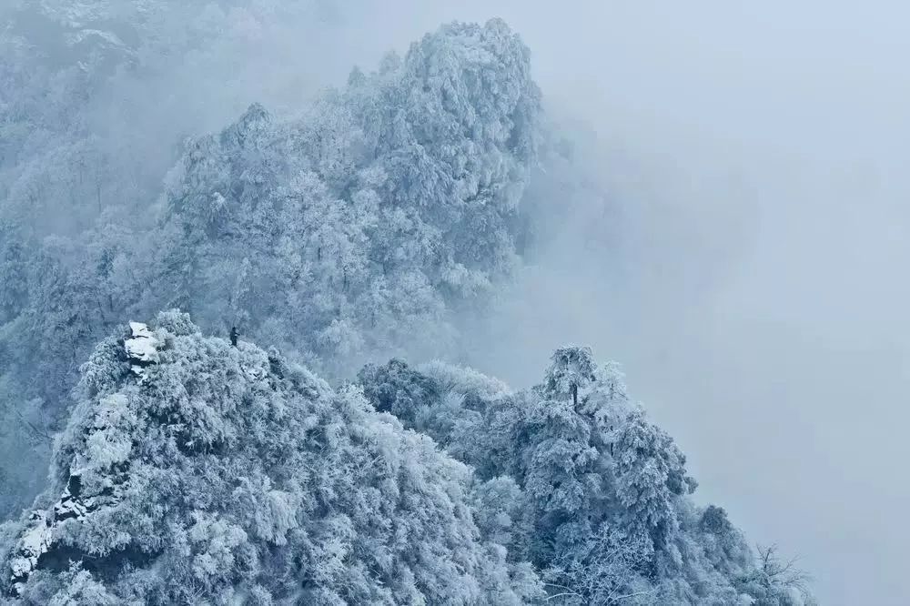 武當(dāng)山雪景攝影：雪后武當(dāng)是仙山