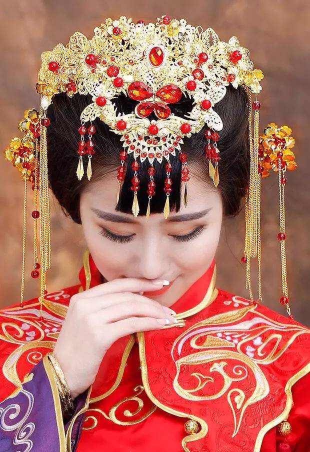 最美中國風(fēng)嫁衣，中式婚禮中式禮服美醉了