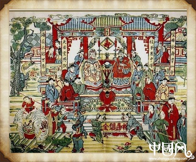 57張木板年畫(huà)圖集，帶你回味中國(guó)風(fēng)