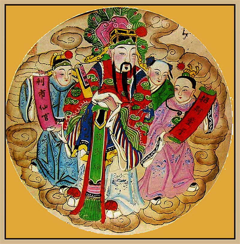 中國(guó)傳統(tǒng)精美年畫作品欣賞