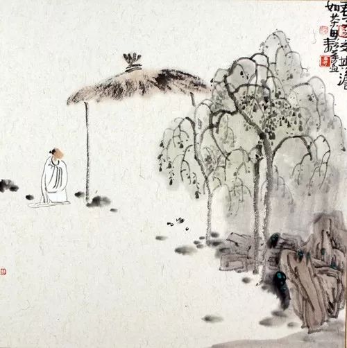 15幅國(guó)畫小景：意境美的無法言語！