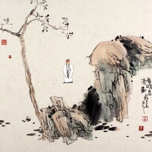 15幅國(guó)畫小景：意境美的無法言語！