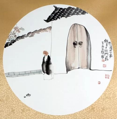 15幅國(guó)畫小景：意境美的無法言語！