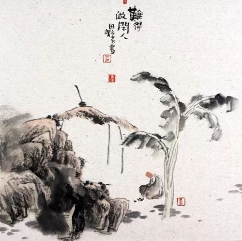 15幅國(guó)畫小景：意境美的無法言語！