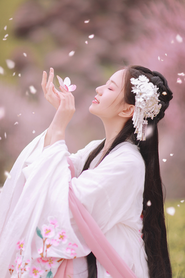 古裝女子攝影照片，古風(fēng)攝影