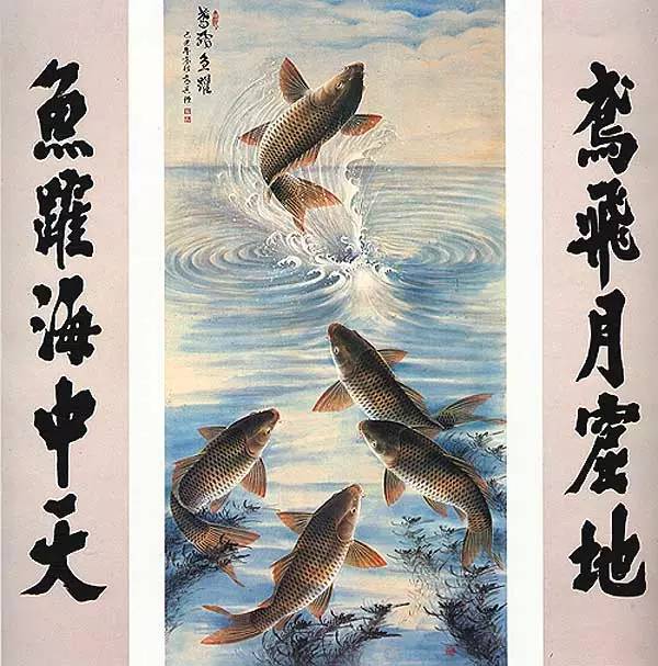 超逼真的詩意國畫魚：令人驚嘆的如魚得水