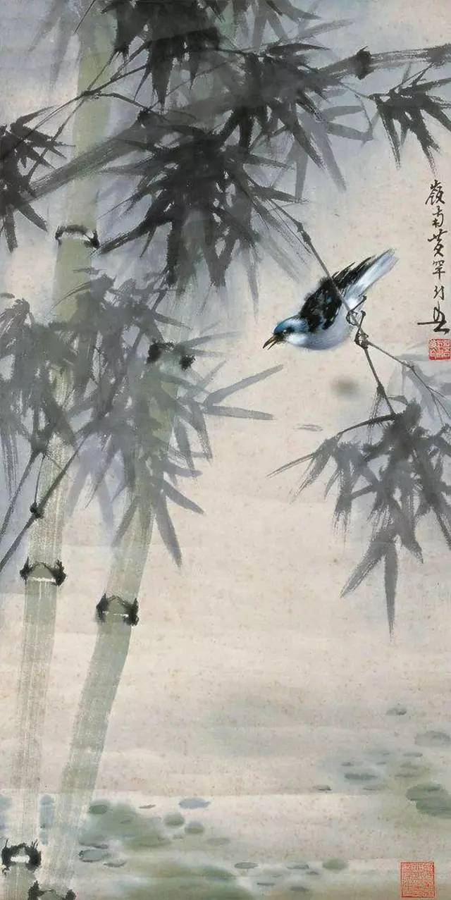 中國國畫藝術(shù)：絕美花鳥國畫圖片