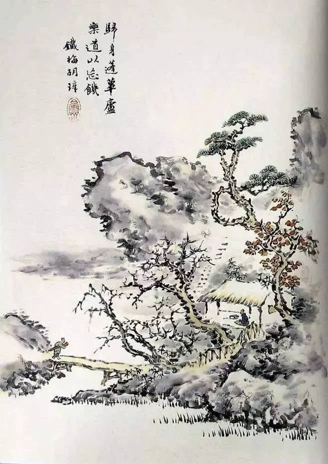 《芥子園畫(huà)譜》山水集合，精選賞析！