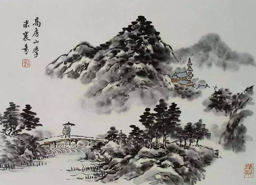 《芥子園畫譜》山水集合，精選賞析！