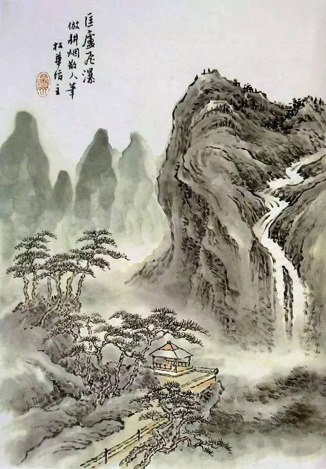 《芥子園畫譜》山水集合，精選賞析！