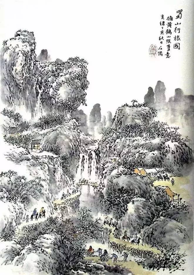 《芥子園畫譜》山水集合，精選賞析！