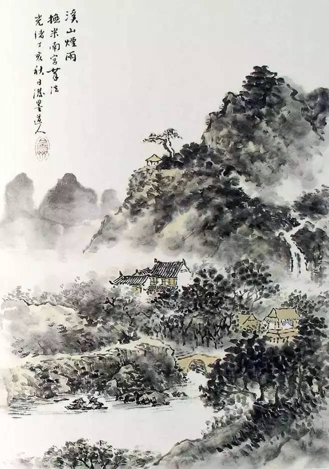 《芥子園畫譜》山水集合，精選賞析！