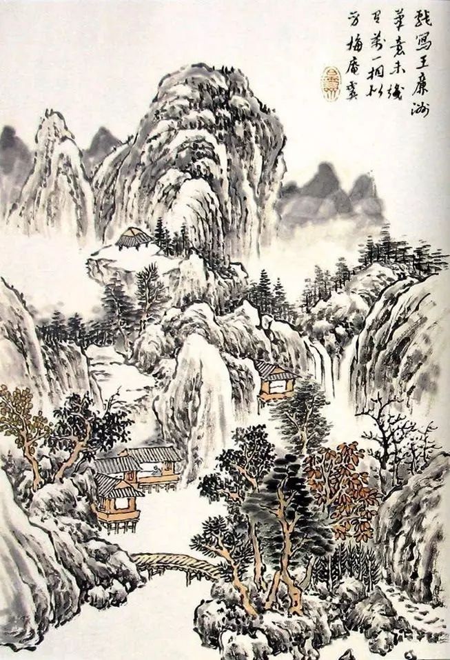 《芥子園畫譜》山水集合，精選賞析！