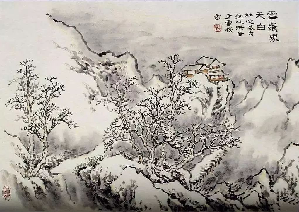 《芥子園畫譜》山水集合，精選賞析！