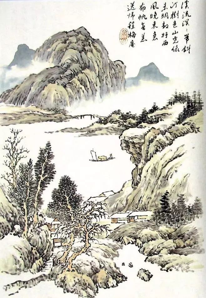 《芥子園畫譜》山水集合，精選賞析！