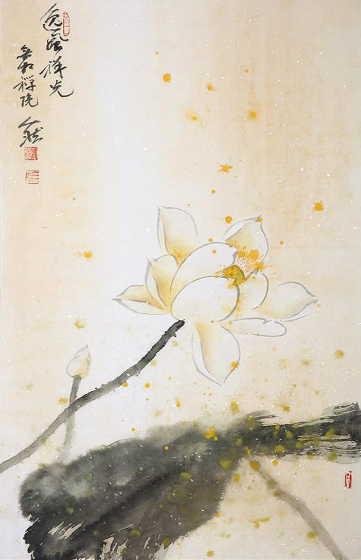 唯美荷花國(guó)畫藝術(shù)欣賞