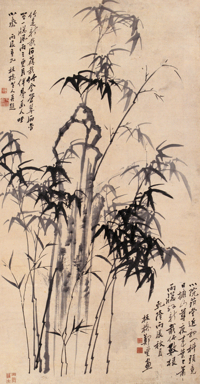 揚州八怪之鄭板橋的墨竹