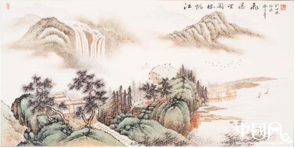客廳中山水畫(huà)的風(fēng)水講究