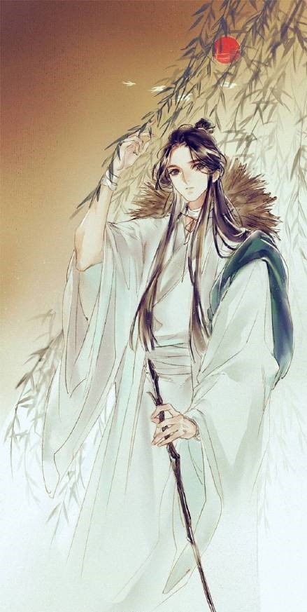 《天官賜福》古風(fēng)圖集(23張），花城好帥呀！