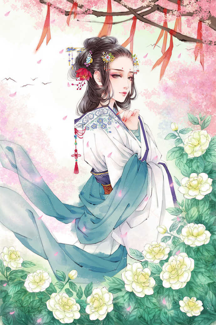 超美古風(fēng)女子圖集(38張)，高清古風(fēng)圖片欣賞